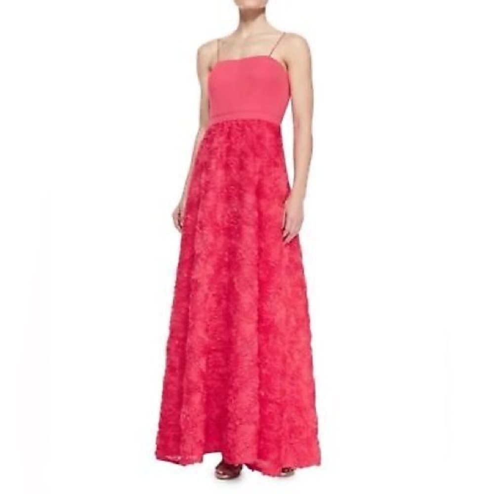 Aidan Mattox Rosette Dress